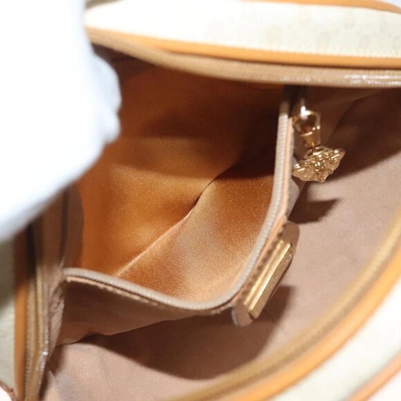 GUCCI Micro GG Supreme Shoulder Bag PVC Beige Gold 007 115 0088 Auth BA3970 - Picture 11 of 16